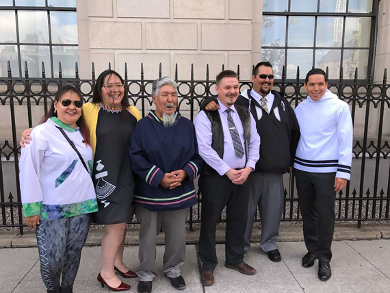 Inuit leaders attended events on Parliament Hill June 21 for the newly-renamed National Indigenous Peoples Day. (PHOTO COURTESY OF ITK)