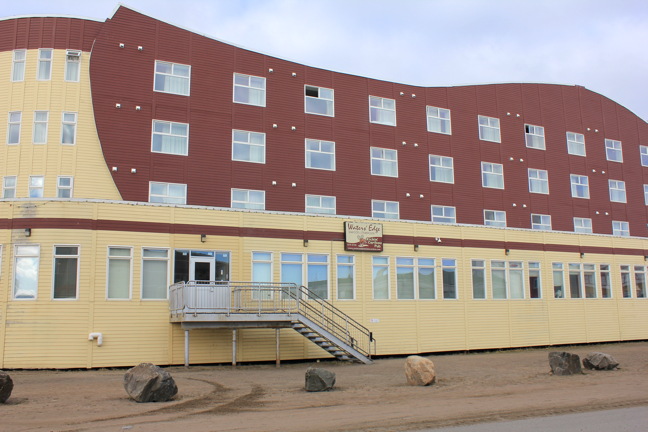 The Waters' Edge Seafood and Steakhouse has launched court action against landlord Northern Properties to retain its lease at the Hotel Arctic. (PHOTO BY LISA GREGOIRE)