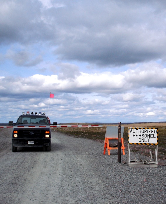Among other things, the Baker Lake Hunters and Trappers Organization wants to see changes to the roads joining Agnico Eagle's mine sites to Baker Lake. (PHOTO BY JANE GEORGE)