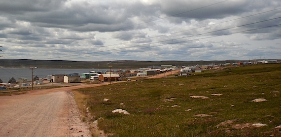 The final hearings into Agnico Eagle's Whale Tail gold mine project will take place Sept. 19 to Sept. 22 in Baker Lake. (PHOTO BY JANE GEORGE)