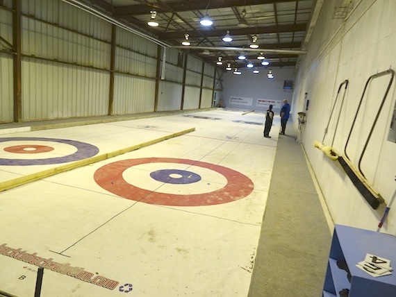Here's a look at the unused curling rink in Cambridge Bay which the hamlet would like to transform into a recreational area for youth in the community of about 1,700. (PHOTO BY JANE GEORGE)