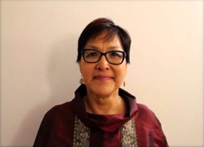 Okalik Eegeesiak is running again, after being removed from the ballot in 2008. This time around, she's focused on community support, and she wants to see more efficient and effective funding applications developed by the GN. (PHOTO COURTESY OF OKALIK EEGEESIAK)