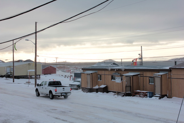Wait, is that a clear sky in Nunavut's capital? With an overnight storm subsiding in South Baffin, the City of Iqaluit has announced that city services will resume again after noon today, Nov. 1. Many local stores and taxi companies also announced on social media that they too are operating again after a Halloween blizzard swept through Nunavik and Baffin Island Oct. 31. (PHOTO BY LISA GREGOIRE)