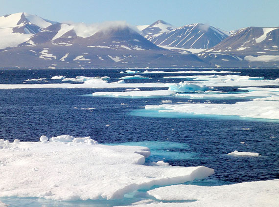 A view of Lancaster Sound, which forms the eastern entrance to the Northwest Passage. (PHOTO BY JANE GEORGE)
