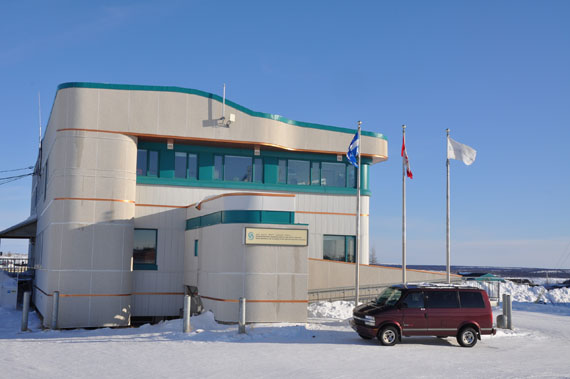The Nunavik Regional Board of Health and Social Services' head office in Kuujjuaq, where its board of directors elected new executive members during a meeting last week. (PHOTO BY SARAH ROGERS)