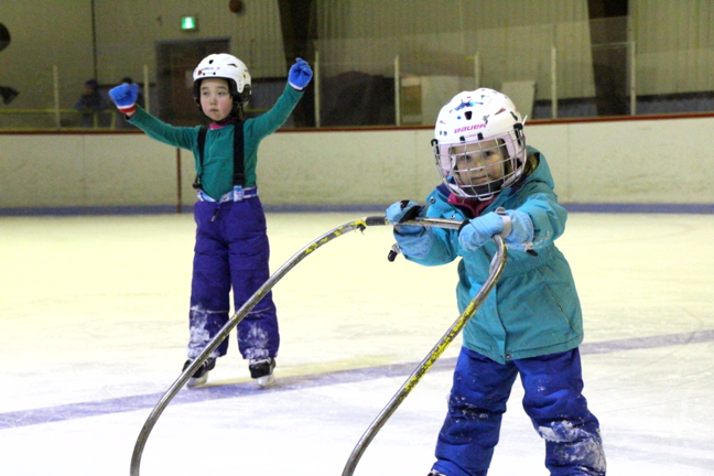 I can do it myself, mom! Iqaluit children take to the ice at the Arctic Winter Games Arena Dec. 10 for a free Canada 150 Skating Day. Skate Canada, which hosted the event in Iqaluit and 16 other communities across the country, also donated skates and helmets to the City of Iqaluit for children to sign out for free. The purpose of the day, said organizer Janine Budgell, was to 