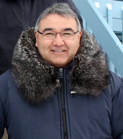 Jobie Tukkiapik is looking for a third term as Makivik president, in order to oversee a regional education audit and efforts to expand Nunavik's Category 1 lands. (HANDOUT PHOTO)