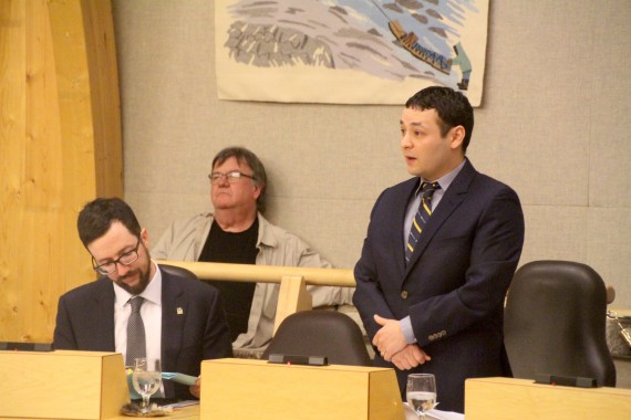 Iqaluit-Manirajak MLA Adam Arreak Lightstone says banning European mining could be a better way to protest the European Union's ban on sealskin products than Nunavut’s current ban on European alcohol. (FILE PHOTO)