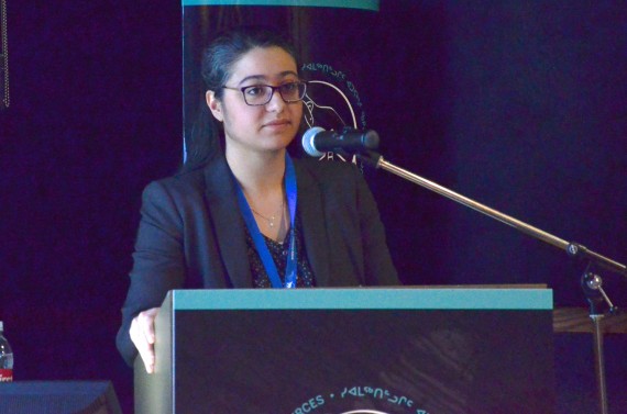Nunavut's Department of Health must work closely with mine developers to combat the territory's staggering levels of tuberculosis, says Dr. Jasmine Pawa, the territory's deputy chief medical officer, during a morning presentation at the Nunavut Mining Symposium in Iqaluit on Wednesday, April 11. The Health Department is participating in 
