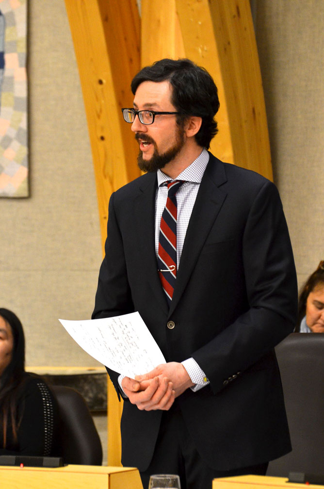 Arviat North-Whale Cove MLA John Main said the Nunavut government has a lot of work to do to get caught up on the impending legalization of cannabis. (FILE PHOTO)
