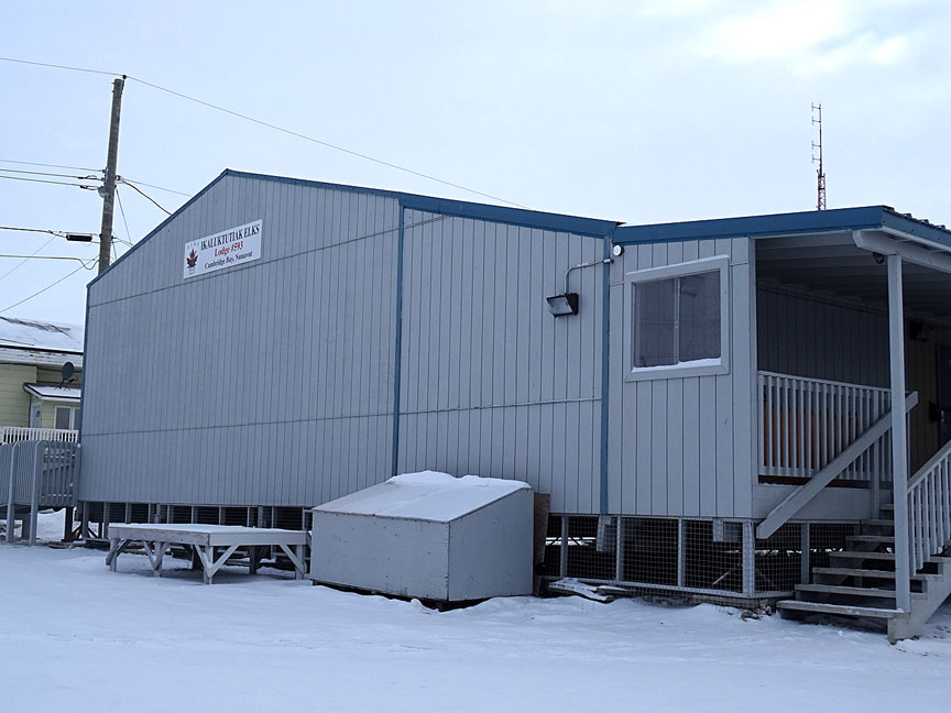 The Cambridge Bay Elks club building. (FILE PHOTO)
