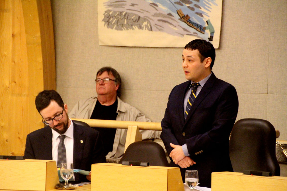 Iqaluit-Manirajak MLA Adam Arreak Lightstone said he wants to make sure that any Nunavut regulations on cannabis emphasize youth protection. (FILE PHOTO)