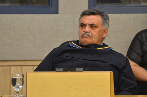 The Nunavut Housing Corp. has cleaned up mould from units in six communities and will issue tenders for remediation projects in five more communities this spring, says Lorne Kusugak, the minister responsible for the housing corporation. (FILE PHOTO)