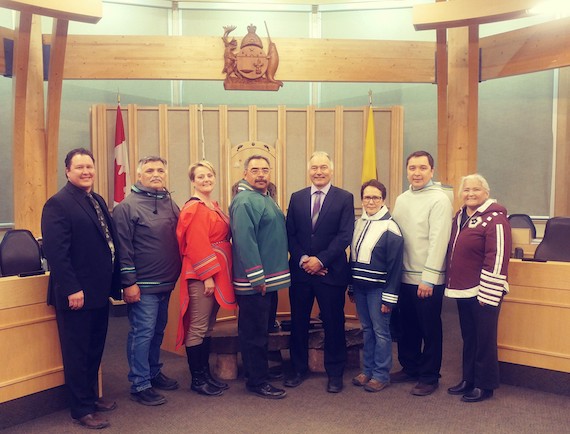 Nunavut Premier Joe Savikataaq announced this morning that two members of his cabinet will take on new portfolios, effective immediately. Tasiluk MLA George Hickes is now minister of health, minister responsible for suicide prevention and minister of finance, while Pat Agnakak is now the minister responsible for the Nunavut Housing Corp. and Qulliq Energy Corp. (PHOTO BY COURTNEY EDGAR)