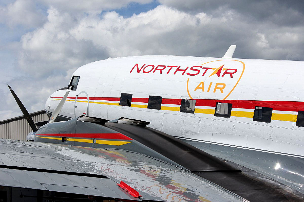The North West Co.'s wholly owned airline, North Star Air Ltd., opened a big new warehouse and hangar in Thompson, Man. this past weekend. They plan to use it as a base for expansion into the Kivalliq and Qikiqtaaluk regions of Nunavut, as well as markets in northern Ontario and Manitoba. (NORTH STAR AIR IMAGE)