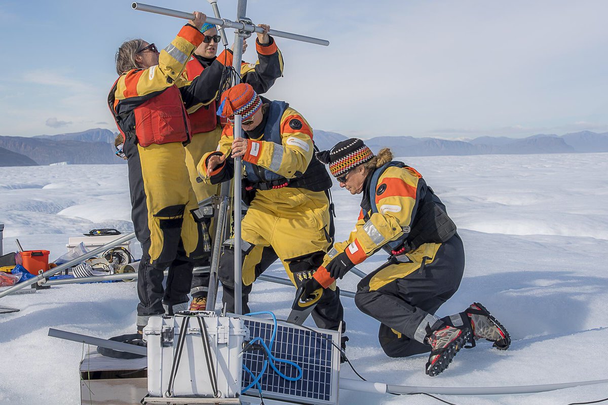 Wearing a Pangnirtung crocheted hat, Julie Payette, a former NASA astronaut, who is now Governor General of Canada (front right) picks up a saw as part of a hands-on experience in Arctic science.  Payette, along with Dr. Mona Nemer, Canada’s chief science advisor, and Kirsty Duncan, minister of science and sport, spent 36 hours in Nunavut over this past weekend, stopping off in Pangnirtung and then boarding the CCGS Amundsen. (PHOTO COURTESY OF THE GG OF CANADA)